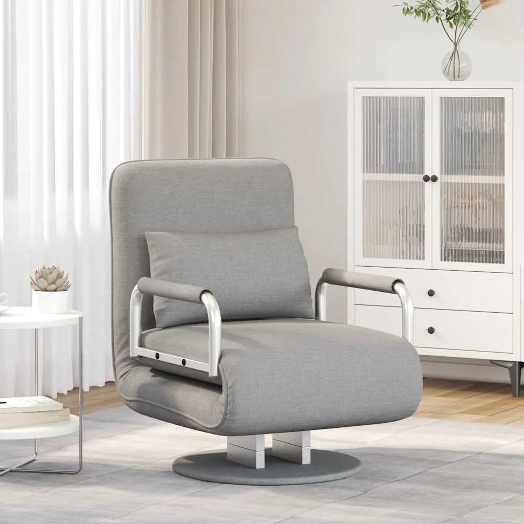 Sofa – tapicerka materiałowa, z funkcją spania, z oparciem, z poduszkami, regulowana konstrukcja, tapicerka materiałowa