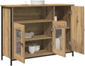 Bufet Dąb rzemieślniczy 100 x 35 x 75 cm – 100 × 35 × 75 cm