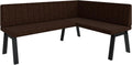 Sofa narożna — z metalu