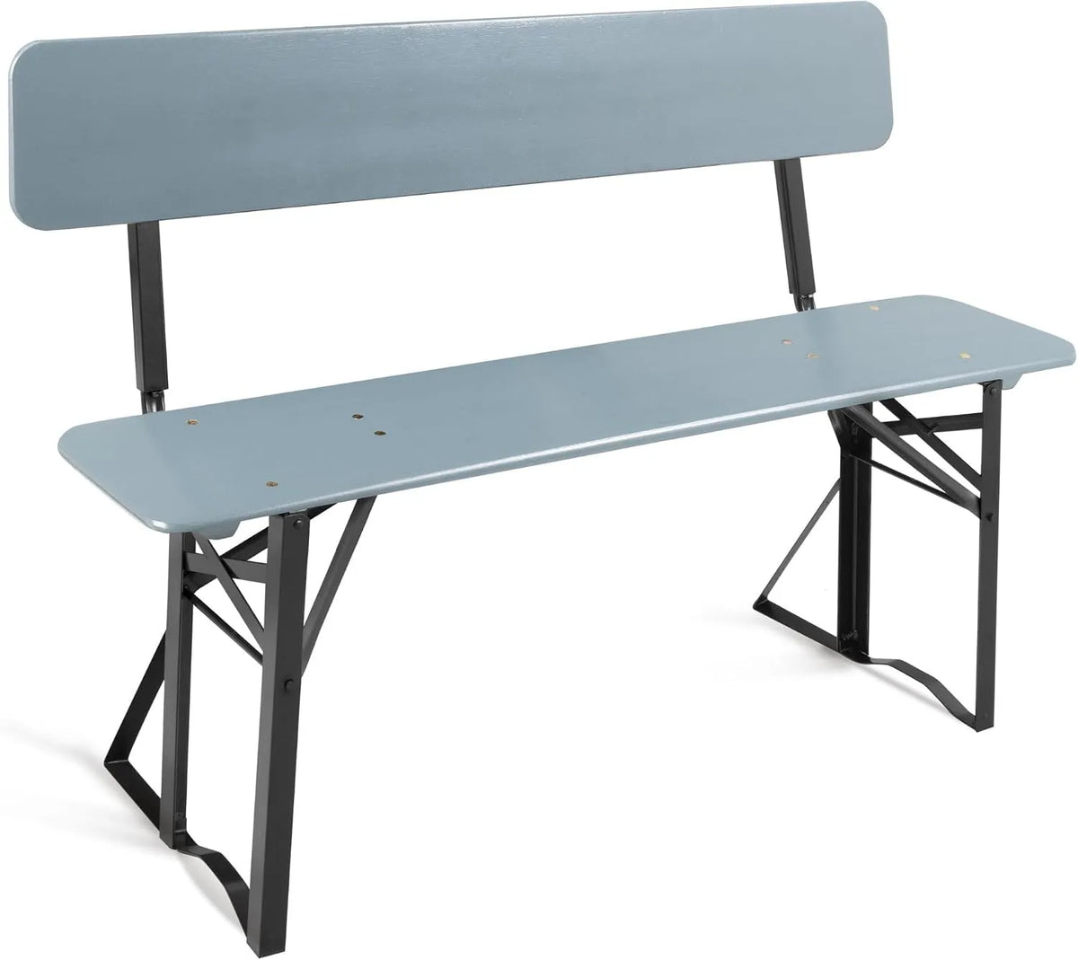 Stagecaptain BBB-119 GY ławeczka do namiotu piwnego z oparciem 119 — rama, 119 cm