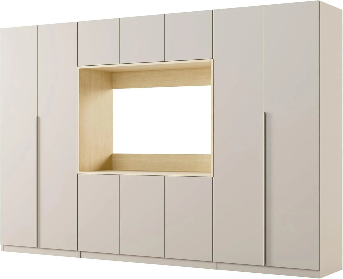 Vision meblościanka do salonu: RTV, z szufladami, 315 × 210 × 54 cm