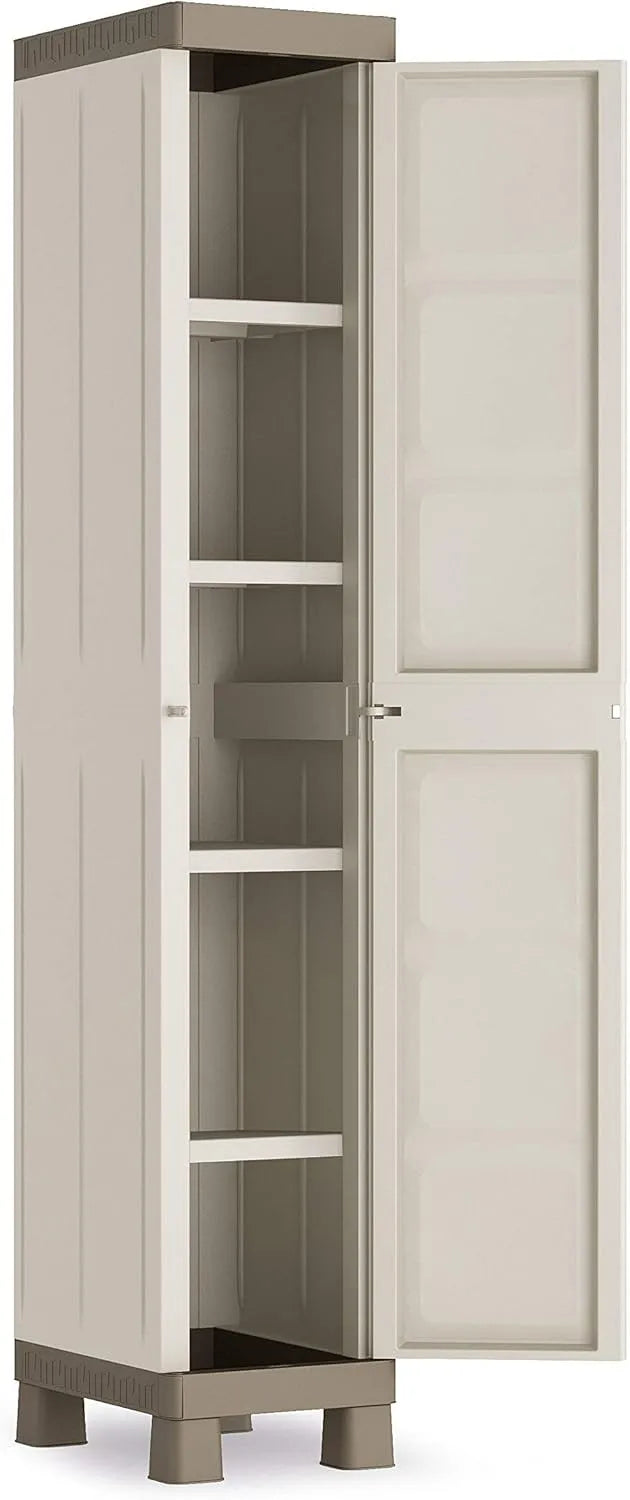 Keter Excellence Szafka — 33 × 45 × 182 cm, beżowy
