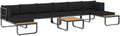 5-cz.: WPC, z poduszkami, z aluminium