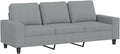 Sofa — tapicerka materiałowa, 3-osobowa, 180 cm, tapicerka materiałowa