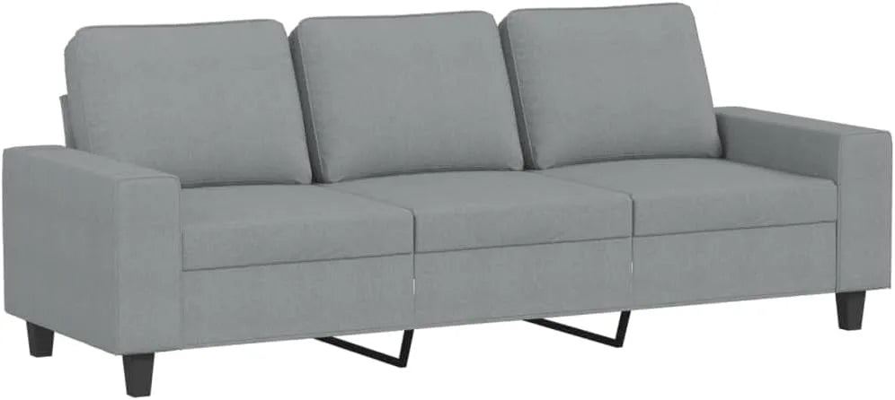 Sofa — tapicerka materiałowa, 3-osobowa, 180 cm, tapicerka materiałowa