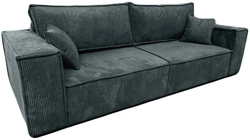 Sofa narożna – III, z funkcją spania, 200 × 150 cm, 255 cm