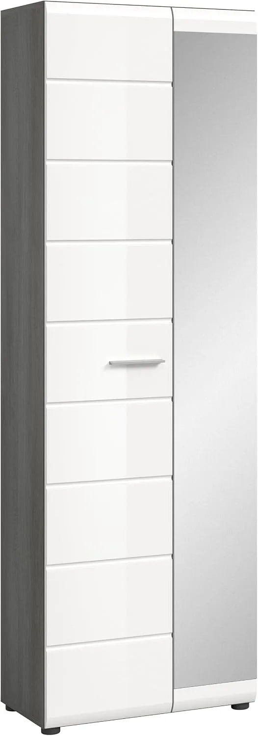 xonox.home Salsa Komoda i szafka do przechowywania — MDF, 60 × 192 × 37 cm, biały