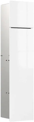 emco Moduł WC asis pure ze szklanym frontem zawiasy drzwi – 730 mm