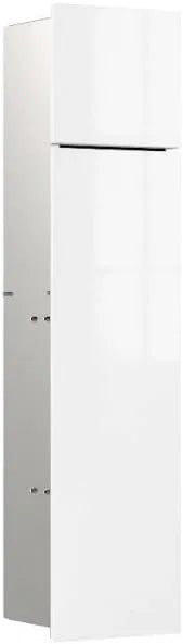 emco Moduł WC asis pure ze szklanym frontem zawiasy drzwi – 730 mm