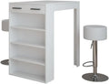 Vicco Zestaw stolików barowych 'Repose' – 67 × 100 cm, biały