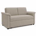 Dwuosobowa sofa z tkaniny w kolorze Beżowym