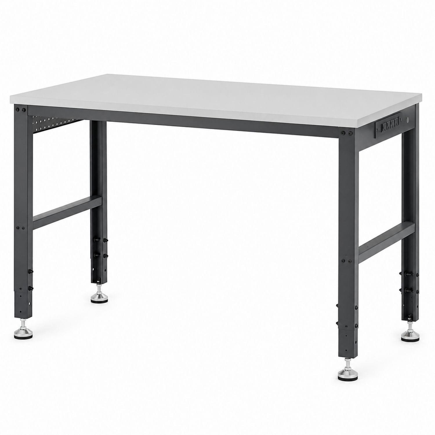 Stolik roboczy stalowy z blatem MDF 120x60 cm